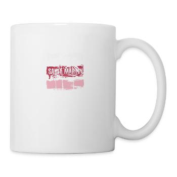 Saint Martin Vacation Souvenir Abstract Artistic - Mug - white - Right