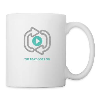 The beat goes grunge - Mug - white - Right