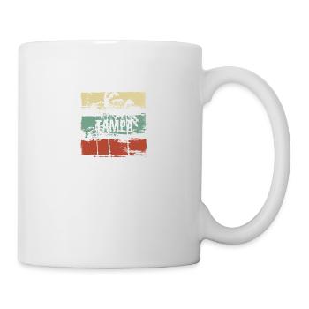 Tampa Florida Artistic Vacation Souvenir Abstract - Mug - white - Right