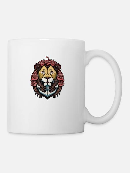 Loewe Anchor Roses - Mug - white