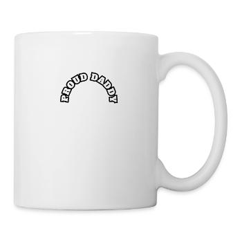 Proud Daddy Daughter Baby White - Mug - white - Right