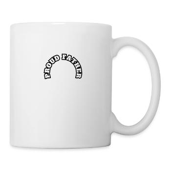 Proud Father Daughter Baby White - Mug - white - Right