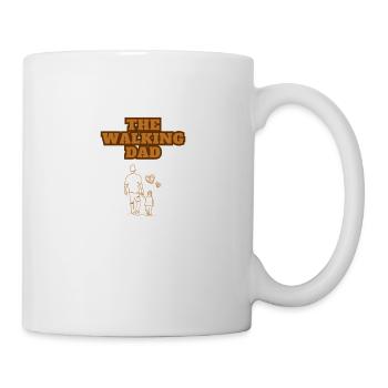 The Walking Dad Daughter Brown - Mug - white - Right