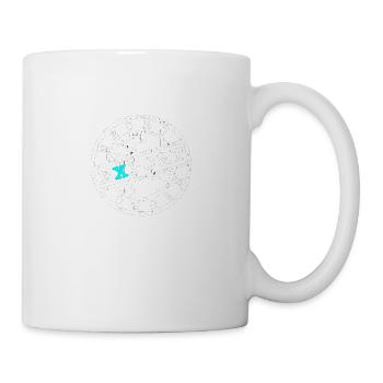 Neuro Export Logo - Tasse - Weiß - Rechts