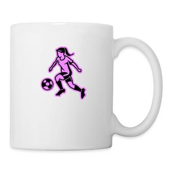 Soccer Woman Soccer Woman - Mug - white - Right