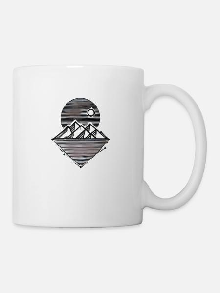 Mountains - Hiking Edition - Mug - white