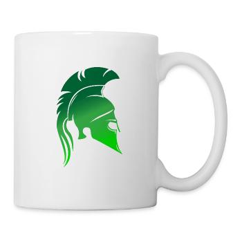 Sparta Design, green - Mug - white - Right