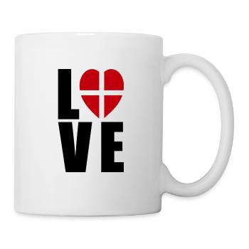 LOVE SAVOIE HAUTE SAVOIE COEUR - Tasse - Weiß - Rechts