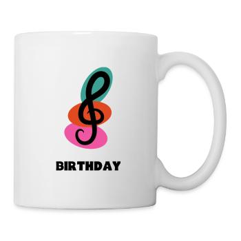 JAHRESTAG. ALLES GUTE ZUM GEBURTSTAG!. ALLES GUTE ZUM GEBURTSTAG!. - Tasse - Weiß - Rechts
