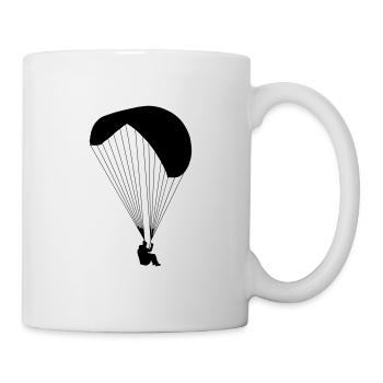 Gleitschirmflieger - Tasse - Weiß - Rechts