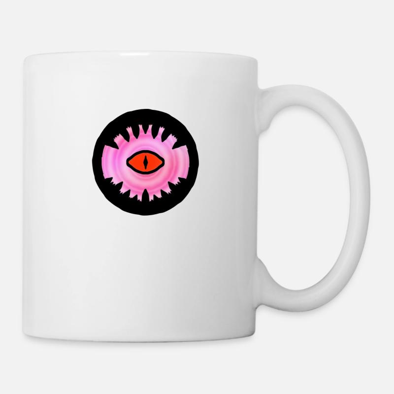 Portail à l’œil - Mug blanc - blanc