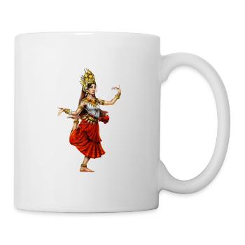 Khmer Cambodian Apsara Dancer - Mug - white - Right