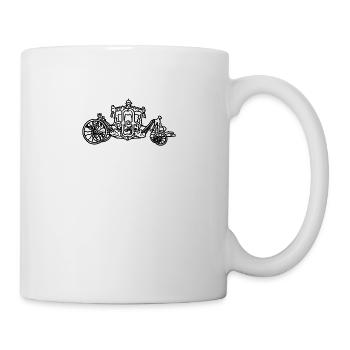 Kutsche - Tasse - Weiß - Rechts