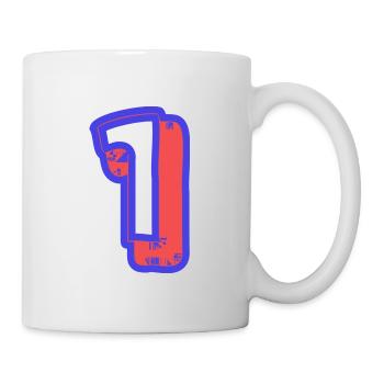 1. 1 YEAR. 1st ANNIVERSARY. 1 YEAR BIRTHDAY - Mug - white - Right
