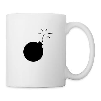 bombe - Tasse - Weiß - Rechts