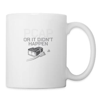 PCAP Or It Didn't Happen - Mug - white - Right