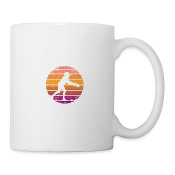 J'peux pas j'ai rugby - Mug blanc - blanc - Droite