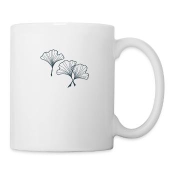 Ginko leaves - Mug - white - Right