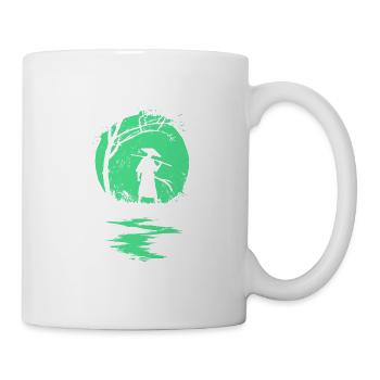 Ninja abstract design - Mug - white - Right