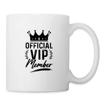 Vip Member - Mug blanc - blanc - Droite