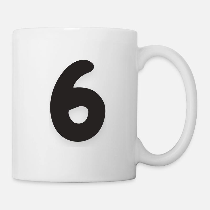 6 - Tasse - Weiß