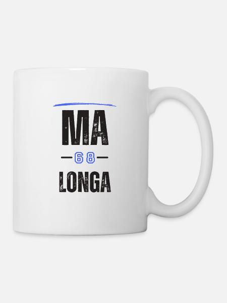 Mannheim 68 Longa - Tasse - Weiß