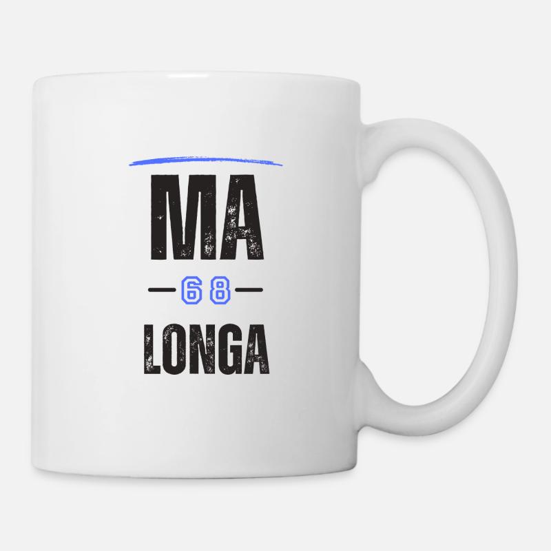 Mannheim 68 Longa - Tasse - Weiß