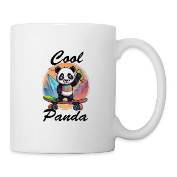 Panda / Animal / Zoo / Bamboo / Wild / Childlike - Mug - white - Right