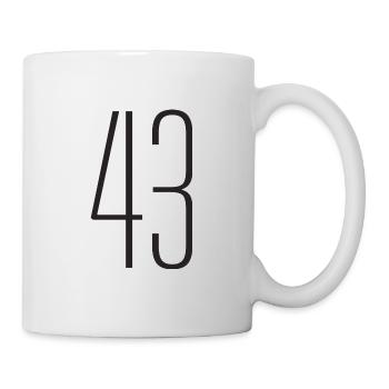 43 - Tasse - Weiß - Rechts