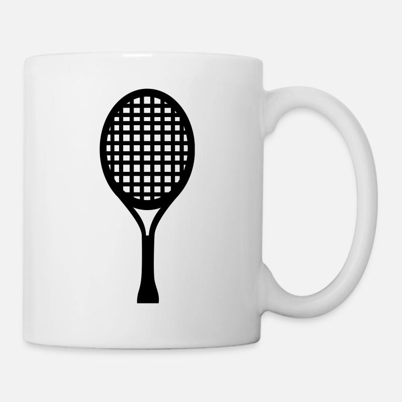 Tennis - Tasse - Weiß