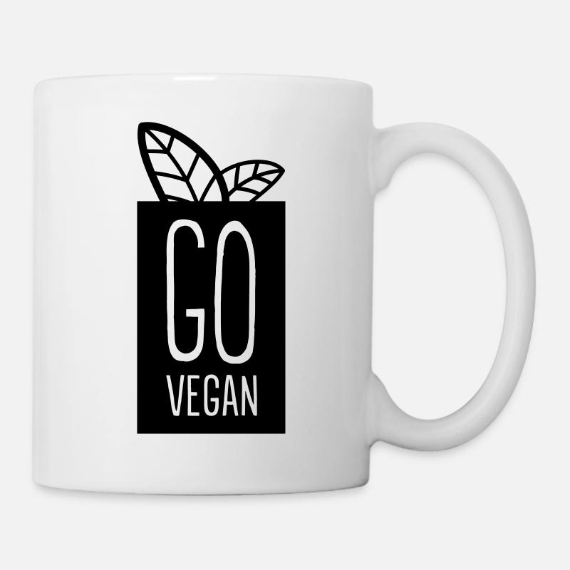 Go Vegan - Mug - white