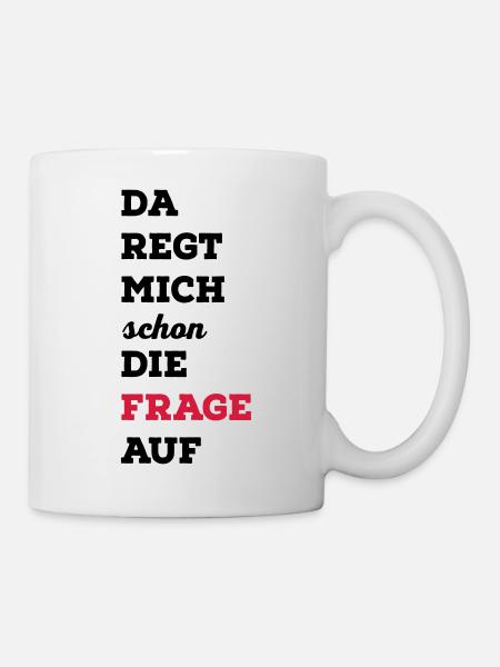 lustig - Tasse - Weiß