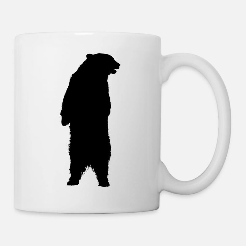 bear standing animal - Mug - white