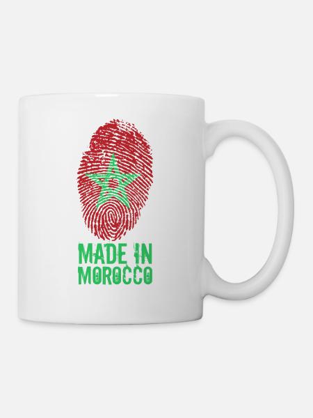 Made in Maroc / Made in Maroc المغرب - Mug blanc - blanc