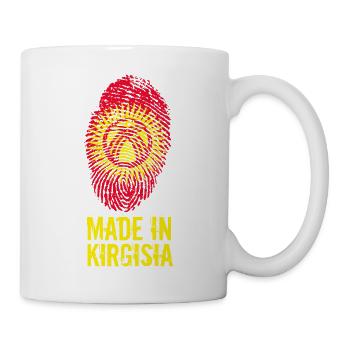 Made In Kirgisia Kirgistan Kirgisistan Kirgisistan - Tasse - Weiß - Rechts