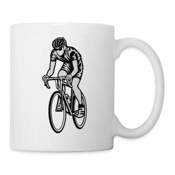 Radsport - Tasse - Weiß - Rechts