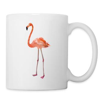 Flamingo - Tasse - Weiß - Rechts