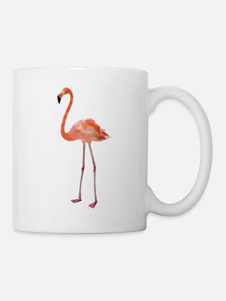 Flamingo - Tasse - Weiß