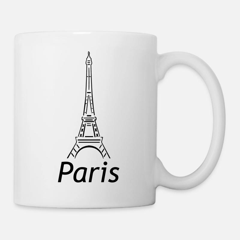 paris - Tasse - Weiß