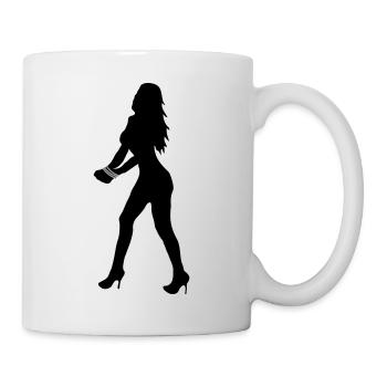 bondage_girly2 - Mug blanc - blanc - Droite