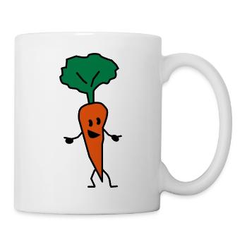 carrot - Tasse - Weiß - Rechts