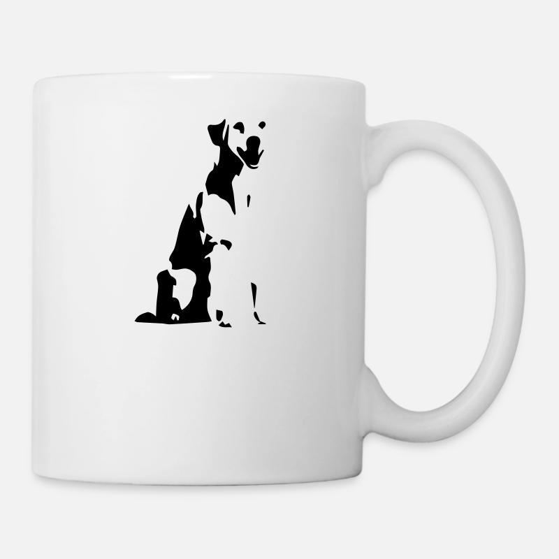 hund - Tasse - Weiß
