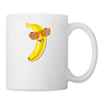 banane fraîche lunettes de soleil d'été Party Love Love - Mug blanc - blanc - Droite