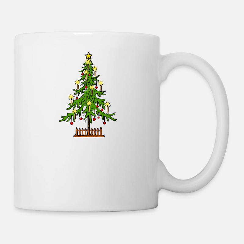 WEIHNACHTSBAUM - Tasse - Weiß