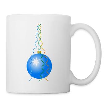 weihnachten winter rentier weihnachtsmann ugly chr - Tasse - Weiß - Rechts