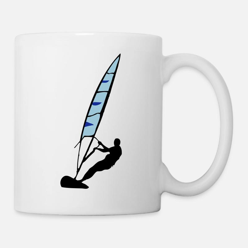 Windsurfing - Tasse - Weiß