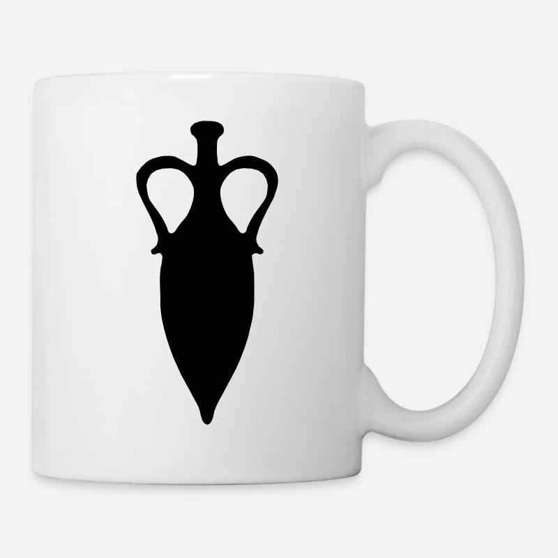 amphore - Mug blanc - blanc