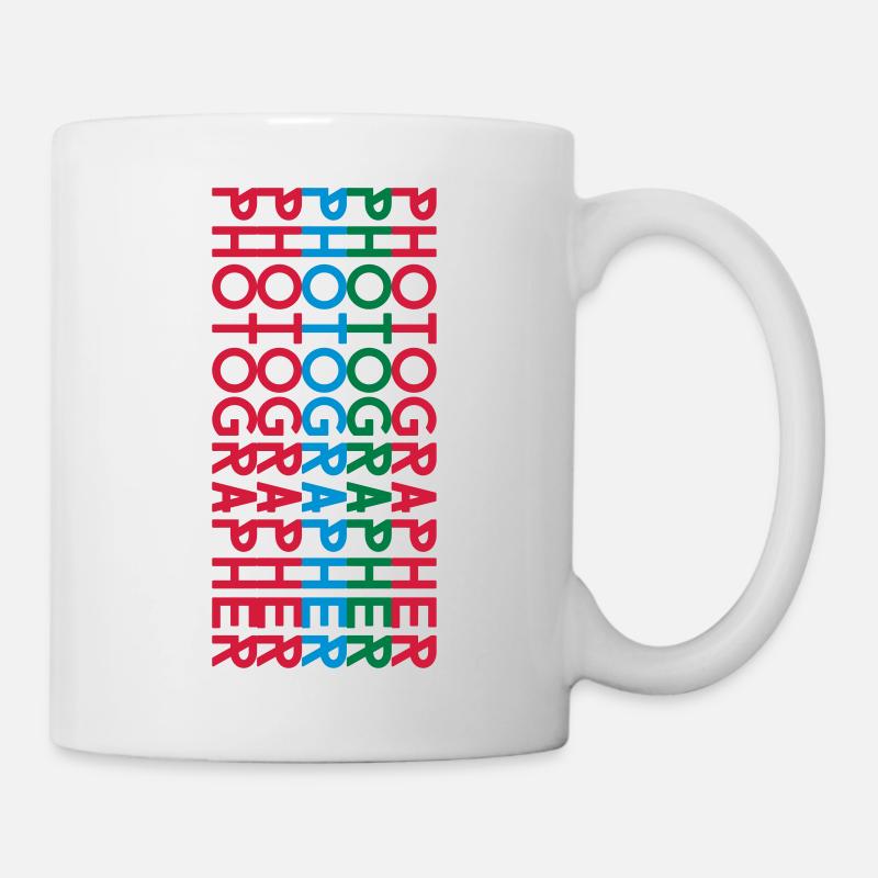 photographer - Tasse - Weiß