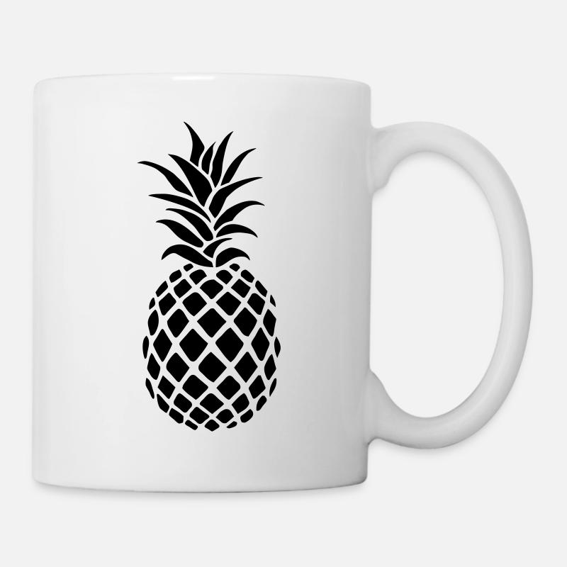 ananas - Mug blanc - blanc
