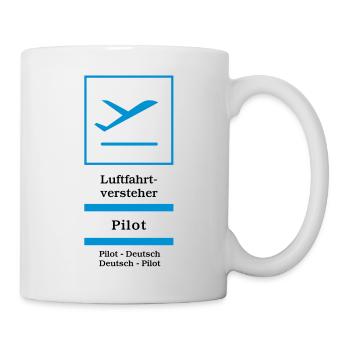 Pilot - Tasse - Weiß - Rechts
